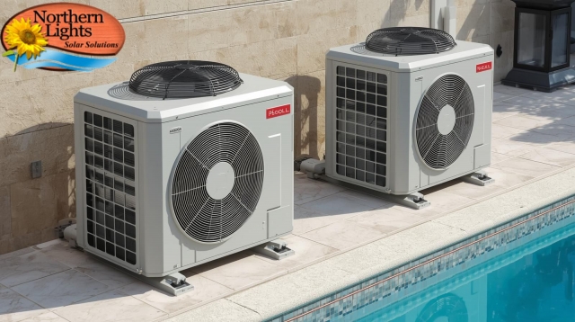Pool heat pump system